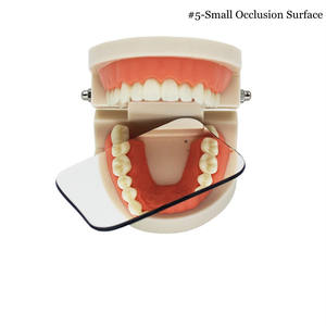 กระจกทันตกรรม5ชิ้น/เซ็ต, กระจกสะท้อนแสงสำหรับจัดฟันในปากกระจกส่องเครื่องมือทันตกรรมกระจกสองด้าน - Product Image 4