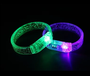Kỳ nghỉ sự kiện chiếu sáng <span class=keywords><strong>LED</strong></span> Dây đeo cổ tay dạ quang buổi hòa nhạc Vòng đeo tay cho Đảng mới lạ cho kỳ nghỉ bên Nguồn cung cấp - Product Image 6