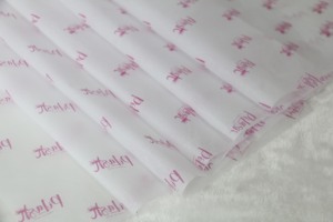 Bao bì giấy tùy chỉnh với logo vàng 17gsm cho quần áo - Product Image 5