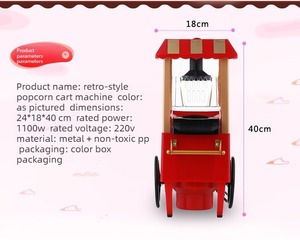 <span class=keywords><strong>Machine</strong></span> à Popcorn en Acier Inoxydable 1200W, <span class=keywords><strong>Machine</strong></span> à Popcorn à Chauffage Rapide - Product Image 5
