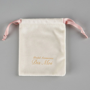 Luda Luxury Super Soft Velvet <b>Pouch</b> for Jewelry Customized <b>Drawstring</b> Velvet Bag Dust Gift Cosmetic Packaging Bag <b>Pouch</b> Jewelry - Product Image 3