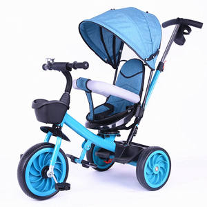 Bébé soins 4 en 1 enfants tricycle trotteur tricycle 1-6 ans bébé poussette garçons et filles enfants tricycle avec Parasols - Product Image 1