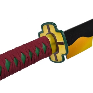 <span class=keywords><strong>Katana</strong></span> miniature en acier véritable de 43 cm, réplique d'arme d'anime japonais, lame en acier inoxydable, tsuba en métal, Demon Slayer Uzui <span class=keywords><strong>Tengen</strong></span> - Product Image 4