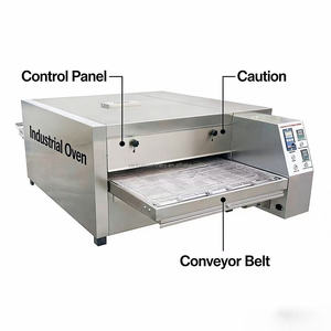 <span class=keywords><strong>Four</strong></span> à pizza électrique à convoyeur pour <span class=keywords><strong>boulangerie</strong></span>, équipement de cuisine <span class=keywords><strong>professionnel</strong></span>, haute productivité, contrôle numérique du minuterie - Product Image 3