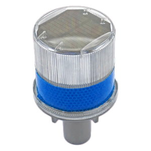 Đèn Chớp Cảnh Báo Đèn Năng Lượng Mặt Trời Gắn Trên Rào Chắn Giao Thông Dễ Dàng Đèn Chớp Chặn - Product Image 5