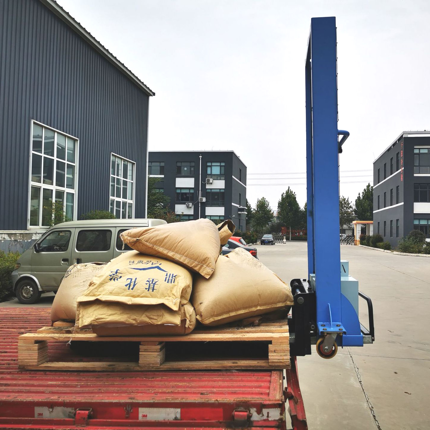 ESL50-Portable Electric Pallet Lift Stackers, Self Loading, Unloading одной модели, но не менее 500 кг