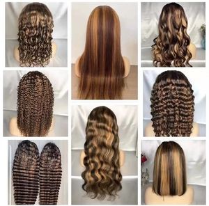 散装13x6高清蕾丝无胶<span class=keywords><strong>30</strong></span>英寸水波假发200% 密度越南巴西人发钢琴颜色 - Product Image 6