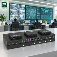   Pengalih Matriks 4x4 4K60Hz dengan Casing Logam, Manajemen EDID, RS232 TCP/IP & Kontrol Jarak Jauh untuk Aplikasi Pusat Kontrol