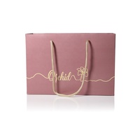 Boîte d'expédition rigide rose poudré pour le commerce électronique avec impression inspirante à l'intérieur pour les cosmétiques, le bien-être et les cadeaux