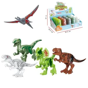 新款DIY恐龙蛋-组装好玩的男孩胶囊玩具-组装仿真恐龙模型-恐龙玩具