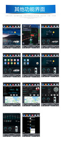หน้าจอสัมผัสแนวตั้ง Tesla ขนาด 10.4 นิ้ว ระบบ Android สำหรับรถยนต์ พร้อมระบบนำทาง GPS วิดีโอ และ Wifi สำหรับรถยนต์ FAW <span class=keywords><strong>SENIA</strong></span> R7 R7C ปี 2016-2018 - Product Image 4