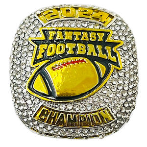 <span class=keywords><strong>Chicago</strong></span> <span class=keywords><strong>Bulls</strong></span> Jeunes Softball USSSA Championnat Anneaux Personnalisé Fantasy Football Baseball Hoop Basketball WBC Mariages Fiançailles - Product Image 1