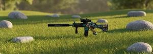Silencef M416 Rifle de Precisión Semiautomático, Pistola de Juguete de Plástico con Batería, 250-300 fps, para Niños de 8 a 13 Años - Product Image 2