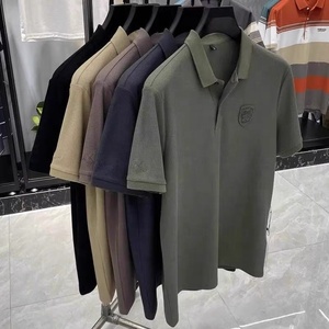 Polo d'été à manches courtes, T-shirt à manches courtes, T-shirt <span class=keywords><strong>homme</strong></span> grande taille <span class=keywords><strong>3XL</strong></span> 4XL 5XL, T-shirt à col rabattable - Product Image 1