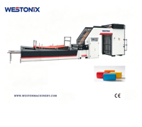 Machine à plastifier électrique automatique haute vitesse WESTONIX pour flûtes, plastification à chaud de métaux, multifonctionnelle, papier/plastique, qualité alimentaire