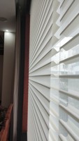 Stores Shangri-La Triple Couche Sur Mesure de Luxe, Tissus Voilages Anti-UV, Prix Usine