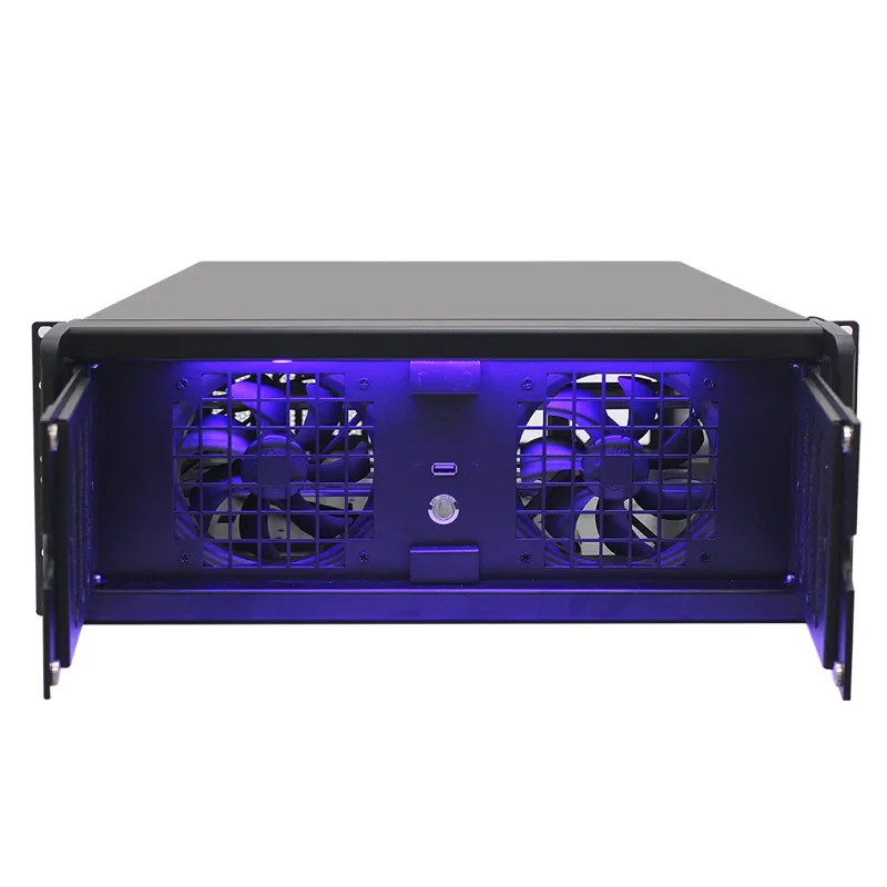 2019 Nieuwe Model 19Inch 4u Rackmount Server Case 4U Industriële Chassis Voor 12 Hdd