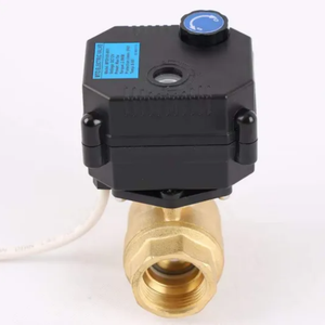 मिनी स्मार्ट 2-वे पीतल bsp npt इलेक्ट्रिक एक्टोनेटर बॉल वाल्व 12v 24v 110v मोटर चालित प्रवाह नियंत्रण ओएम समर्थित - Product Image 4