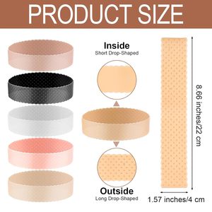 Bandeau en silicone transparent antidérapant réglable de haute qualité pour perruques, idéal pour fixer les perruques – Vente en gros - Product Image 3
