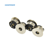 Connecteur de charge magnétique 10MM aimant circulaire 360 degrés connecteurs magnétiques étanches grand chargeur de courant