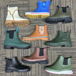 Modis tahan air terakhir chelsea Gumboots terbaik Rubber Ankle High Wellington Boots chelsea Rain Boots produsen - Product Image 6