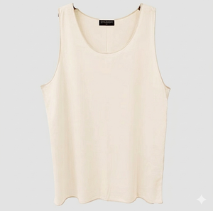 Camisetas sin mangas unisex, colores crema. Hecho con TC34 S/J 35% algodón 65% poliéster 150-160 gsm. Para impresión por sublimación (33) - Product Image 1