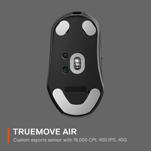 <span class=keywords><strong>Souris</strong></span> de jeu <span class=keywords><strong>sans</strong></span> <span class=keywords><strong>fil</strong></span> <span class=keywords><strong>SteelSeries</strong></span> Prime Mini FPS, 73g, ultra-légère, interrupteur magnétique optique, <span class=keywords><strong>souris</strong></span> Esports pour petites mains - Product Image 6