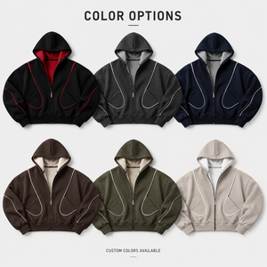 Felpa con Cappuccio Personalizzabile, Pesante 400 GSM, Vestibilità Regolare, Spessa e Confortevole, Personalizzazione Avanzata, Produzione su Misura - Product Image 2