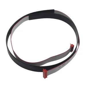 10P Micro Match Red IDC1.27 Pitch 2 Piece Set UL2651 28AWG Grey Pvc Cable 8 Wire Harness