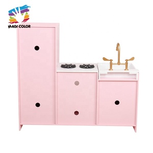 Juego <span class=keywords><strong>de</strong></span> cocina <span class=keywords><strong>de</strong></span> madera rosa encantador-Juguetes <span class=keywords><strong>de</strong></span> cocina <span class=keywords><strong>de</strong></span> simulación <span class=keywords><strong>para</strong></span> niños pequeños y <span class=keywords><strong>niñas</strong></span> W10C479 - Product Image 4