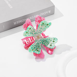 مشابك شعر على شكل فراشات راقصة متنوعة بطول 8.5 سم مناسبة للمواعيد - Product Image 4