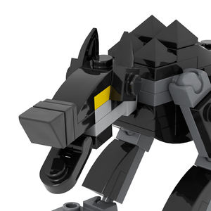 MOC1439 Fortnit Wolf Playtime Série de jeux populaires Cadeaux pour garçons Collection de blocs de construction DIY Jouets éducatifs Anime Enfants - Product Image 4