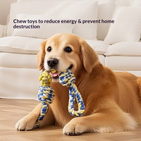 Nouveau jouet de combat en polyester coloré pour chien, résistant aux morsures et à l'usure, pour l'entraînement et la récompense des grands chiens