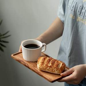 Plateau de service décoratif en bois pour salon à prix abordable, plateau de service en bois fait main pour accueillir les invités par CRAFT ZONE EXPORT - Product Image 2