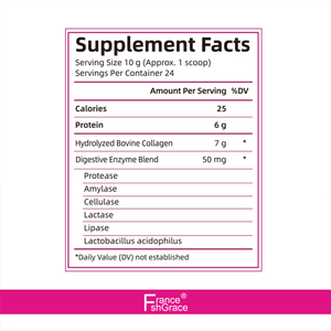 El suplemento de colágeno en polvo con vitamina <span class=keywords><strong>C</strong></span> y ácido hialurónico promueve el cabello saludable del adulto, soporte hermoso para la piel y las uñas - Product Image 5