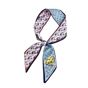 Nouvel arrivage Ins : Sac à poignée à carreaux, <span class=keywords><strong>Foulard</strong></span> long en polyester sergé, Ruban décoratif, Bandeau pour <span class=keywords><strong>cheveux</strong></span> - Product Image 6