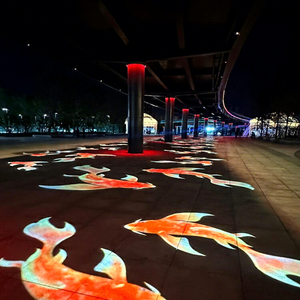 Projecteur de gobos à motifs personnalisés pour graphiques décoratifs, logos et effets visuels thématiques - Product Image 1