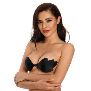 Nuevo estilo impermeable Invisible del transpirable hebilla frontal <span class=keywords><strong>sin</strong></span> <span class=keywords><strong>tirantes</strong></span> sostén Pushup de pezón cubierta - Product Image 5