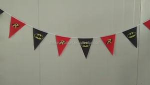 Décoration personnalisée Drapeaux à cordes étanches Drapeau à cordes pour accrocher - Product Image 6