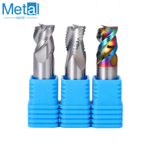 Dao phay thô hiệu suất cao 3F dùng cho nhôm, phay nhanh, chiều dài cắt ngắn, dao phay đầu cứng toàn phần bằng cacbua - Product Image 1