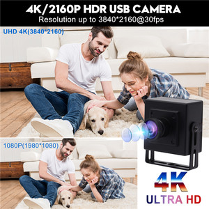 <span class=keywords><strong>Webcam</strong></span> USB grand angle 4K avec objectif fisheye, vue à <span class=keywords><strong>170</strong></span> degrés, 2160P 30FPS, capteur CMOS HDR, Plug & Play pour PC - Product Image 4