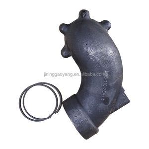Codo de Escape de Alta Calidad D00-118-25-A para Maquinaria de Construcción - Product Image 6