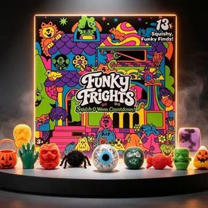   Set Regalo Blind Box Stile Minimalista Moderno con Giocattoli Sensoriali Antistress in Plastica Morbida per il Conto alla Rovescia di 24 Giorni di Halloween 2026 - Product Image 3