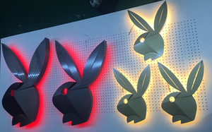 Utdoor-cartel de acrílico retroiluminado para coche, cartel de metal impermeable con logotipo publicitario, 3D. - Product Image 5