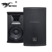 Altavoz PA Profesional de 2 Vías con Reflector de Graves MTS12 de 12 Pulgadas, 400 W RMS, 95 dB, 131 dB de Pico, para DJ, Club, KTV