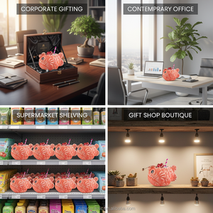 El Yapımı Seramik Balık Şeklinde Tiki Kupa Yenilikçi Pembe Kirpi Balığı Kokteyl Bardağı Bar Malzemeleri Parti Dekoru - Product Image 4