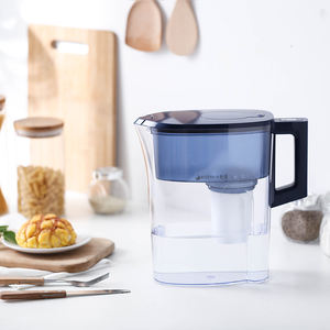 جديد تصميم الأزياء المياه إبريق مرشح تصفيتها إبريق ماء مع 6 مراحل الترشيح نظام إزالة الكلور المعادن الثقيلة - Product Image 2