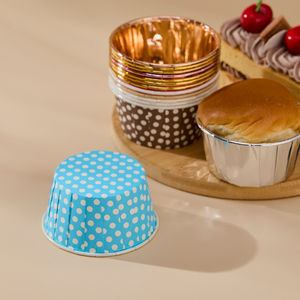 High Temperature Resistant Disposable <strong>Paper</strong> <strong>Cup</strong> Baking <strong>Mini</strong> Aluminum Foil Cupcake Baking <strong>Cups</strong> Disposable <strong>Mini</strong> Cake Containers - Product Image 5