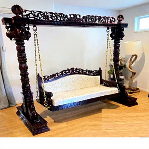 Balançoire artisanale en teck massif traditionnel, style moderne et luxueux, durable, taille et couleur personnalisables, Australie - Product Image 1