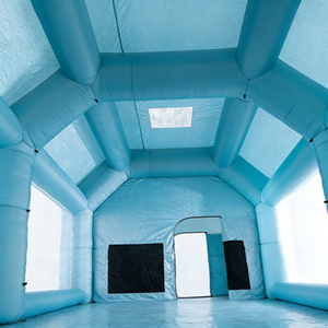 Cabina de Pintura Inflable para Autos, Sala de Belleza al Aire <span class=keywords><strong>Libre</strong></span>, Ecológica, <span class=keywords><strong>Libre</strong></span> de Polvo, Modelo Air, <span class=keywords><strong>Refugio</strong></span> para Taller de Pintura - Product Image 4